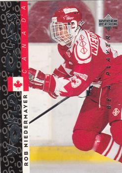 1995-96 Upper Deck Be a Player #184 Rob Niedermayer Front