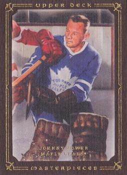 2008-09 Upper Deck Masterpieces - Brown #51 Johnny Bower Front