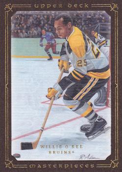 2008-09 Upper Deck Masterpieces - Brown #73 Willie O'Ree Front