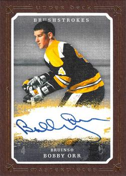 2008-09 Upper Deck Masterpieces - Brushstrokes Brown #MB-OR Bobby Orr  Front