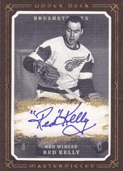 2008-09 Upper Deck Masterpieces - Brushstrokes Brown #MB-RK Red Kelly  Front