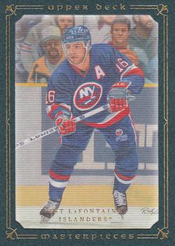 2008-09 Upper Deck Masterpieces - Green #24 Pat LaFontaine Front