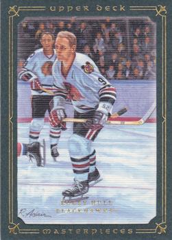 2008-09 Upper Deck Masterpieces - Green #46 Bobby Hull Front