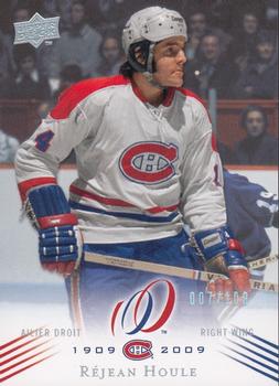 2008-09 Upper Deck Montreal Canadiens Centennial - Parallel 100 #108 Rejean Houle  Front