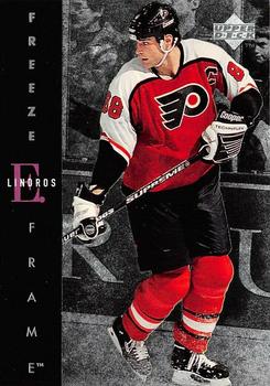1995-96 Upper Deck - Freeze Frame #F3 Eric Lindros Front