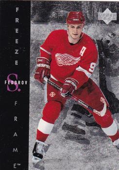 1995-96 Upper Deck - Freeze Frame #F8 Sergei Fedorov Front