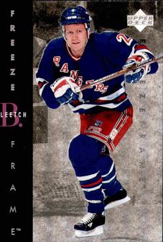 1995-96 Upper Deck - Freeze Frame #F18 Brian Leetch Front