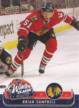 2008-09 Upper Deck MVP - Winter Classic #WC11 Brian Campbell  Front