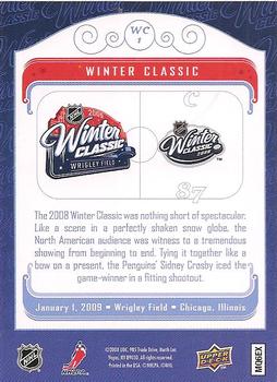 2008-09 Upper Deck MVP - Winter Classic #WC1 Sidney Crosby  Back