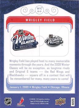 2008-09 Upper Deck MVP - Winter Classic #WC20 Wrigley Field  Back