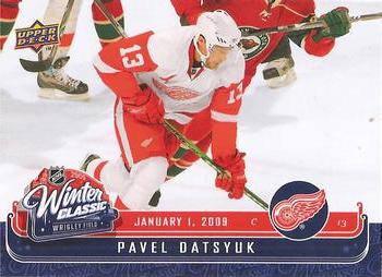 2008-09 Upper Deck MVP - Winter Classic #WC3 Pavel Datsyuk  Front