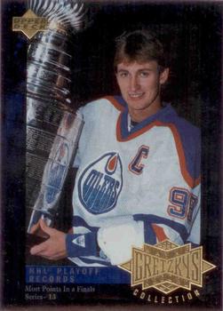 1995-96 Upper Deck - Wayne Gretzky's Record Collection #G13 Wayne Gretzky Front