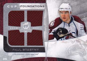 2008-09 Upper Deck The Cup - Foundations Jerseys #CF-PS Paul Stastny  Front