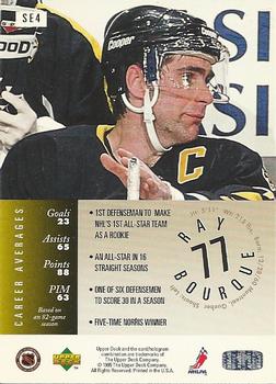 1995-96 Upper Deck - Special Edition #SE4 Ray Bourque Back