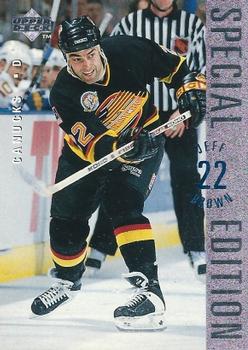 1995-96 Upper Deck - Special Edition #SE84 Jeff Brown Front