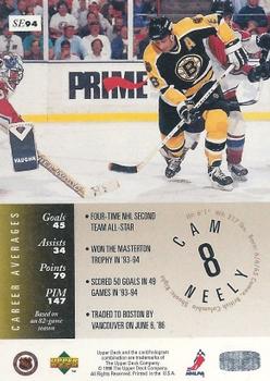 1995-96 Upper Deck - Special Edition #SE94 Cam Neely Back
