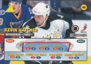 1995-96 Zenith #44 Kevin Hatcher Back