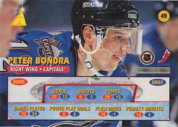 1995-96 Zenith #49 Peter Bondra Back