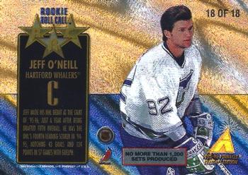 1995-96 Zenith - Rookie Roll Call #18 Jeff O'Neill Back
