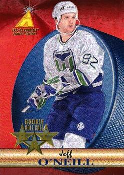 1995-96 Zenith - Rookie Roll Call #18 Jeff O'Neill Front