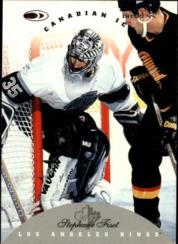 1996-97 Donruss Canadian Ice #17 Stephane Fiset Front