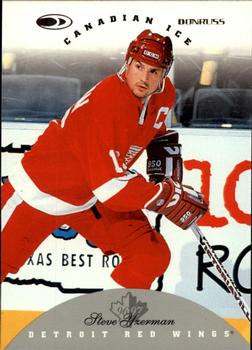  (CI) Steve Yzerman, Checklist Hockey Card 1996-97