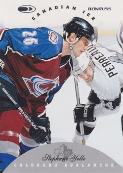 1996-97 Donruss Canadian Ice #45 Stephane Yelle Front