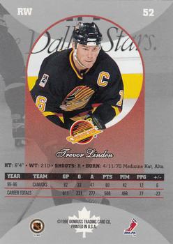 1996-97 Donruss Canadian Ice #52 Trevor Linden Back