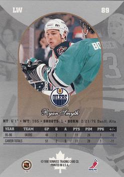 1996-97 Donruss Canadian Ice #89 Ryan Smyth Back