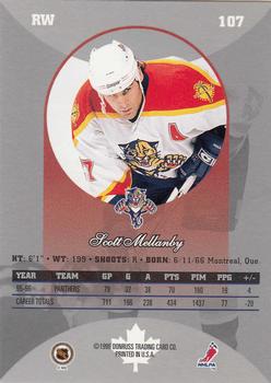 1996-97 Donruss Canadian Ice #107 Scott Mellanby Back