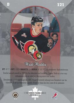 1996-97 Donruss Canadian Ice #121 Wade Redden Back