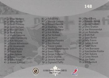 1996-97 Donruss Canadian Ice #148 Grant Fuhr Back