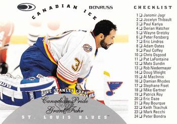 1996-97 Donruss Canadian Ice #148 Grant Fuhr Front