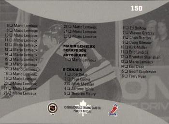 1996-97 Donruss Canadian Ice #150 Ray Bourque Back
