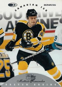 1996-97 Donruss Canadian Ice #138 Mattias Timander Front