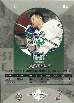 1996-97 Donruss Canadian Ice #82 Jeff O'Neill Back