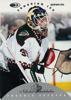 1996-97 Donruss Canadian Ice #95 Nikolai Khabibulin Front