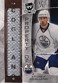 2008-09 Upper Deck The Cup - Property Of #PO-AC Andrew Cogliano  Front