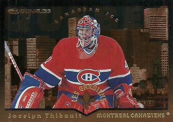 1996-97 Donruss Canadian Ice - Les Gardiens #2 Jocelyn Thibault Front