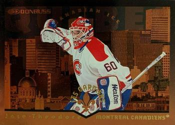 1996-97 Donruss Canadian Ice - Les Gardiens #10 Jose Theodore Front