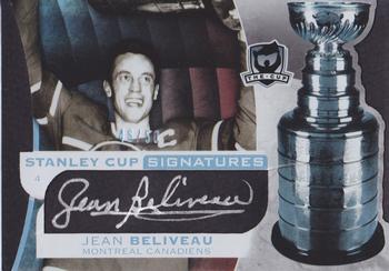 2008-09 Upper Deck The Cup - Stanley Cup Signatures #SCS-JB Jean Beliveau  Front