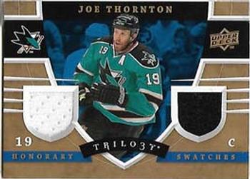 2008-09 Upper Deck Trilogy - Honorary Swatches #HS-JT Joe Thornton  Front