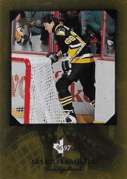 1996-97 Donruss Canadian Ice - Mario Lemieux Scrapbook #21 Mario Lemieux Front