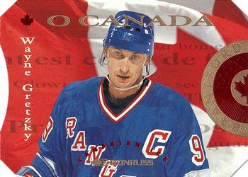1996-97 Donruss Canadian Ice - O Canada #7 Wayne Gretzky Front