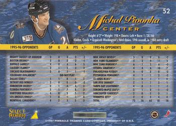 1996-97 Select Certified #52 Michal Pivonka Back
