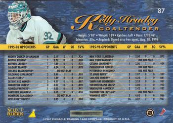 1996-97 Select Certified #87 Kelly Hrudey Back
