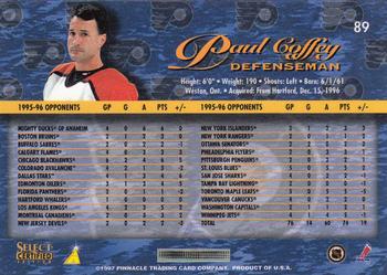 1996-97 Select Certified #89 Paul Coffey Back