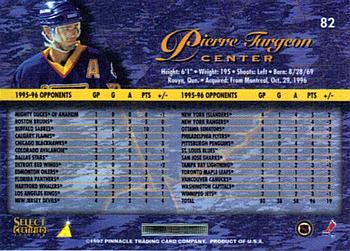 1996-97 Select Certified #82 Pierre Turgeon Back