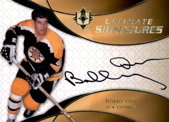 2008-09 Upper Deck Ultimate Collection - Ultimate Signatures #US-BO Bobby Orr  Front