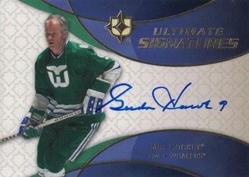 2008-09 Upper Deck Ultimate Collection - Ultimate Signatures #US-GH Gordie Howe  Front